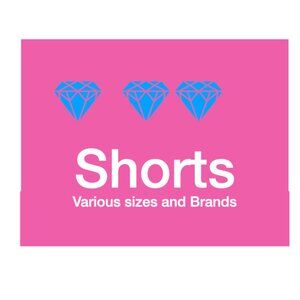 Men's shorts Various brands and sizes